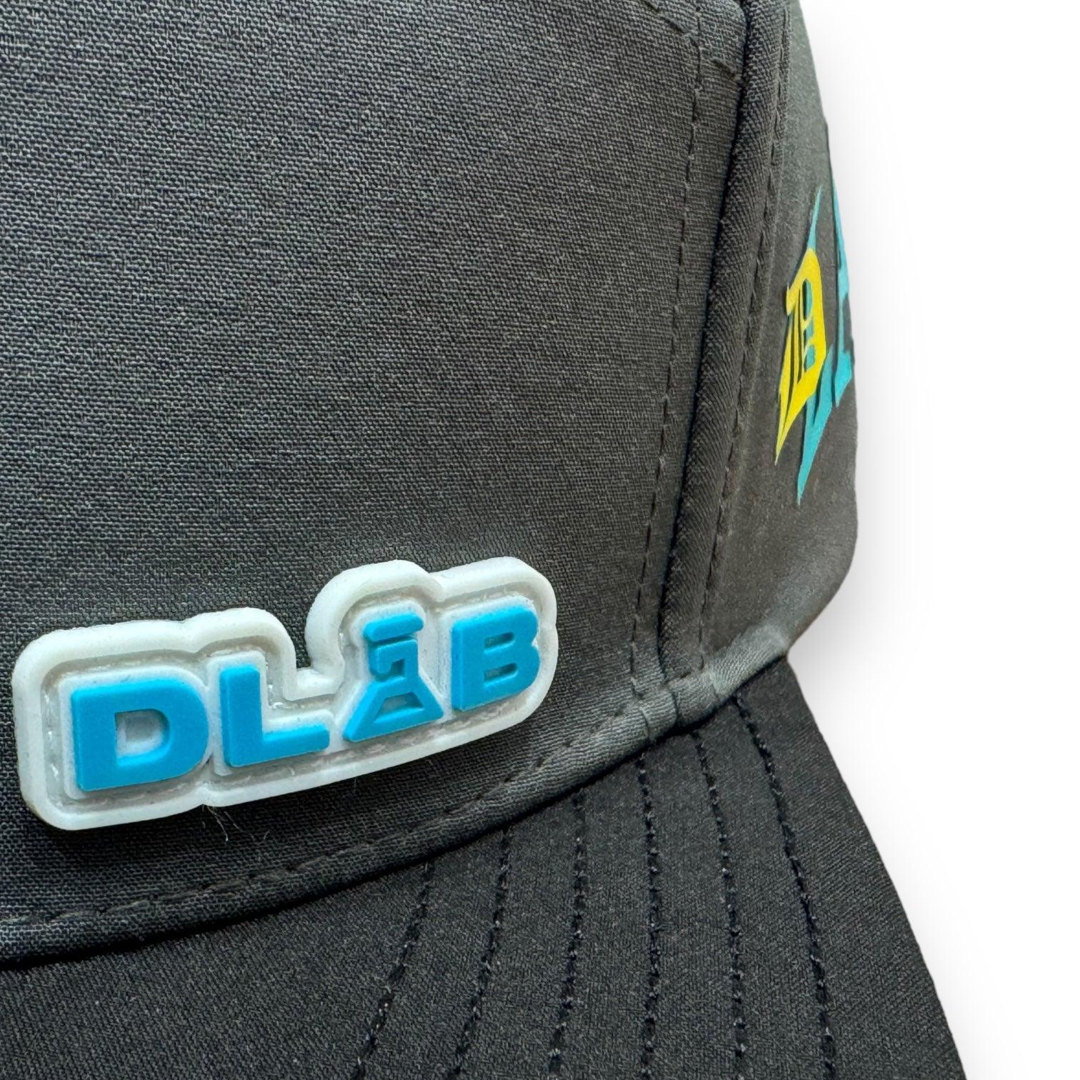 DLAB WaterProof Hybrid 5 Panel SnapBack Gray/Black - DlabStore