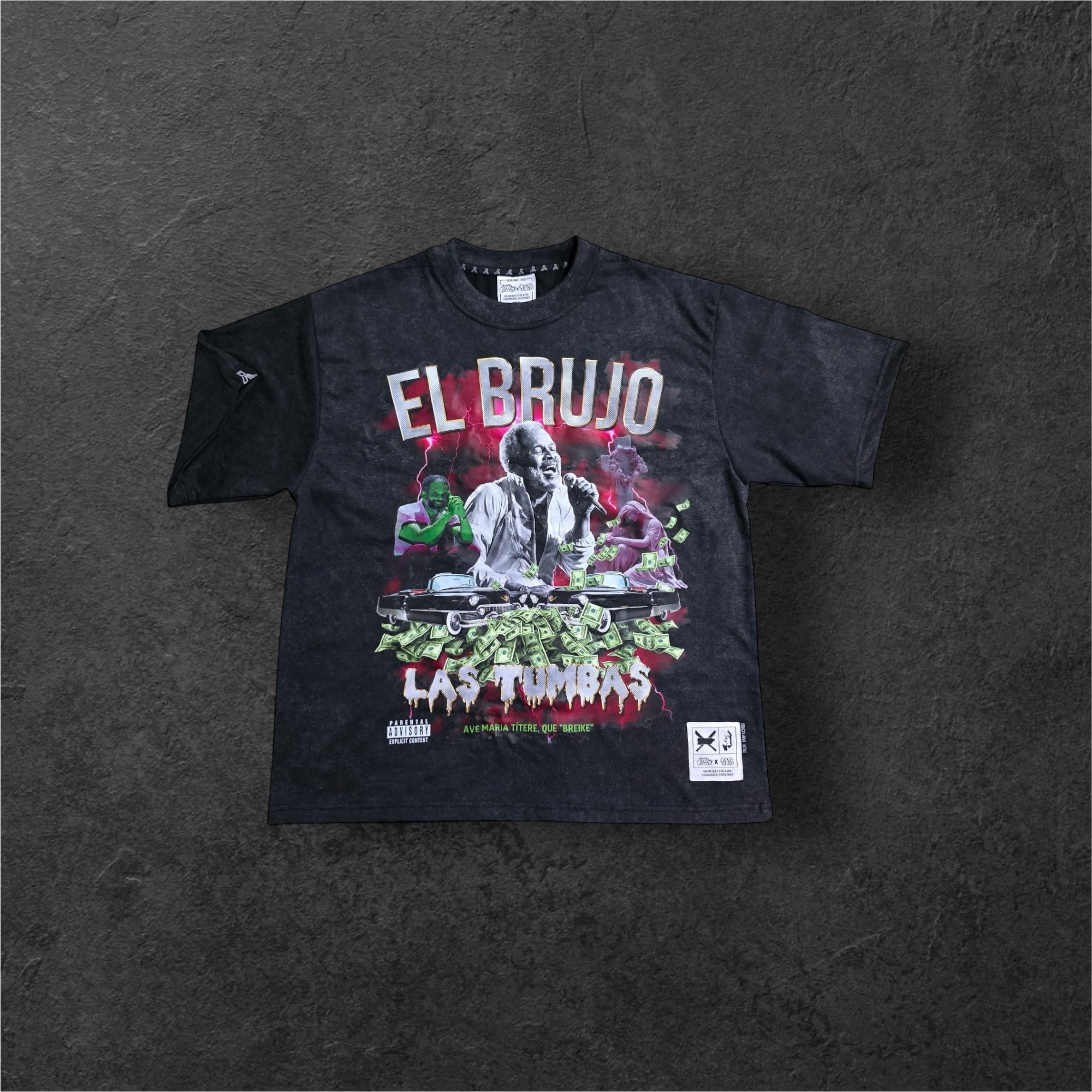 DLAB x SELEK “El Brujo” Heavyweight Oversized Boxy Tee (Remastered)
