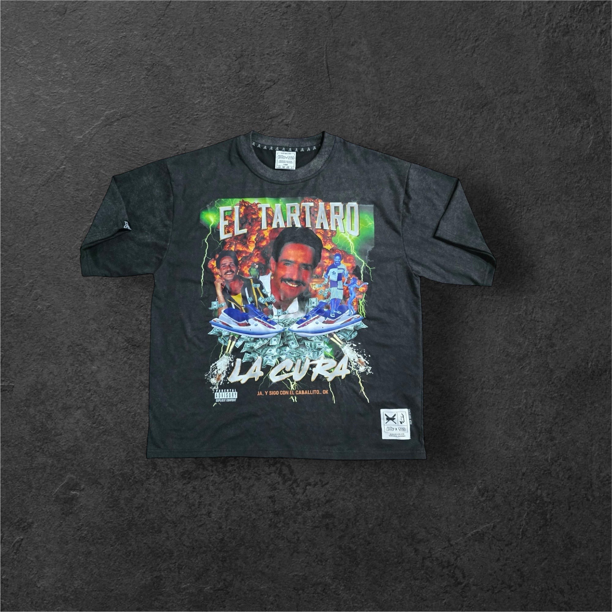 DLAB x SELEK “La Cura” Heavyweight Oversized Boxy Tee (Remastered)
