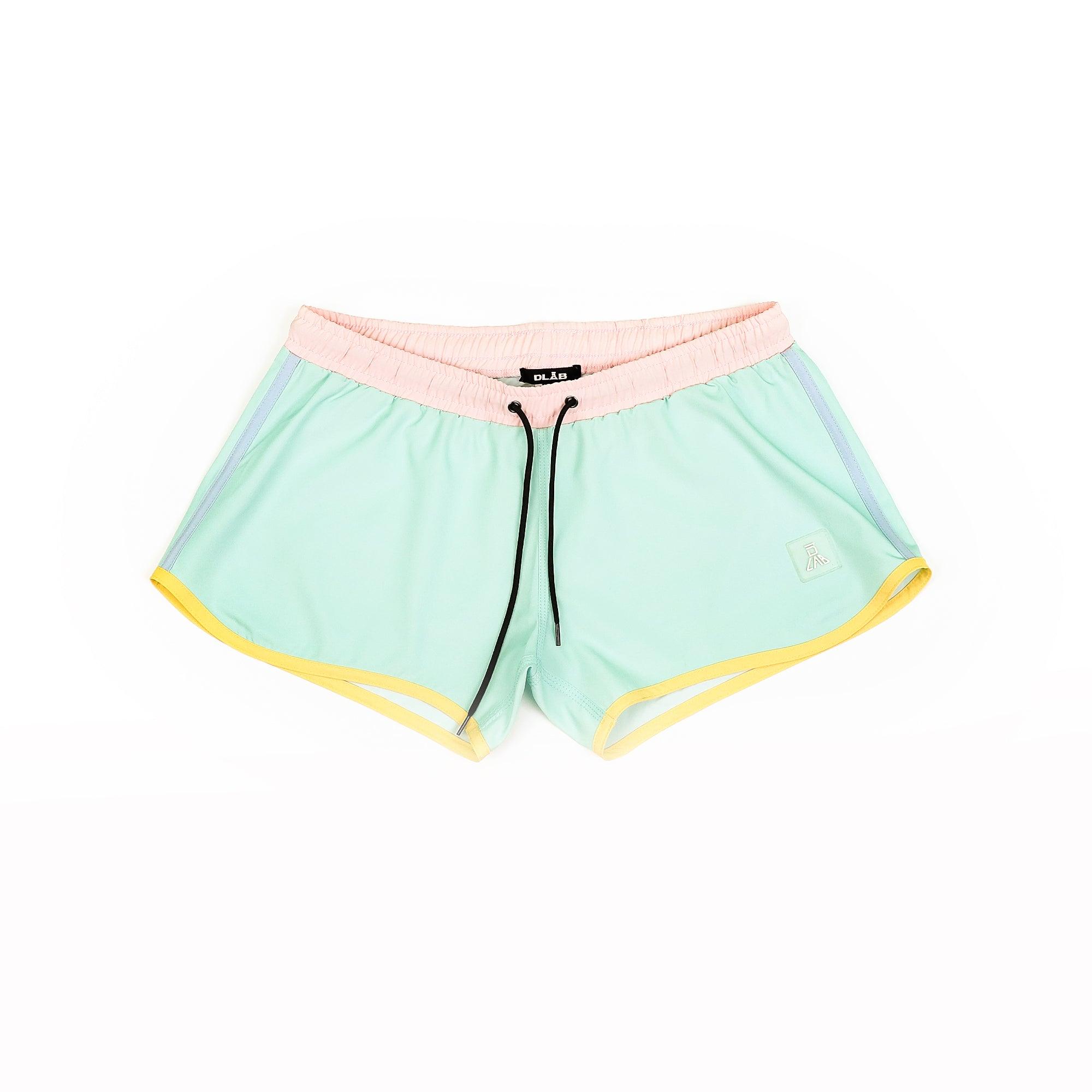 DLAB Women’s Board Shorts (Mint Green) - DlabStore