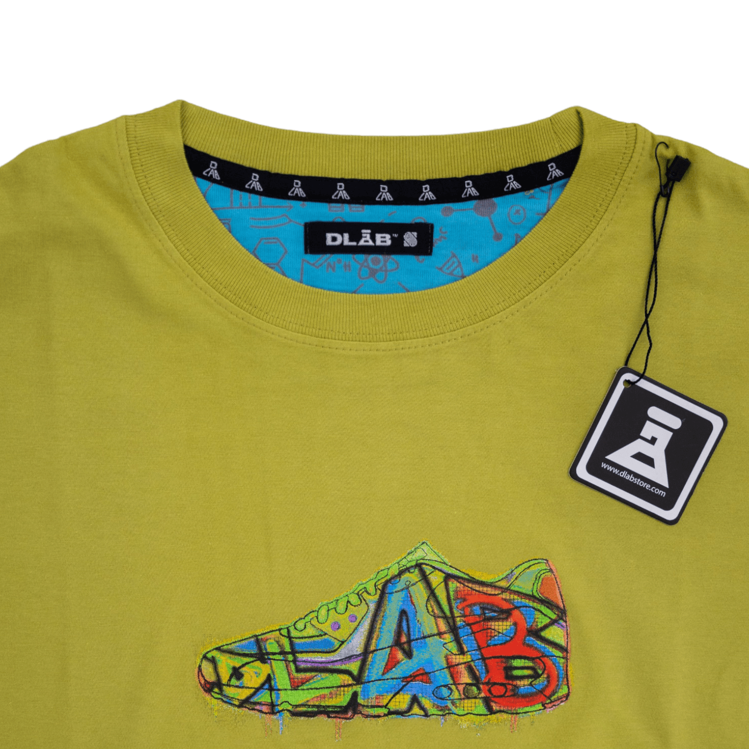 DLAB "Sneaker” Tee Green - DlabStore