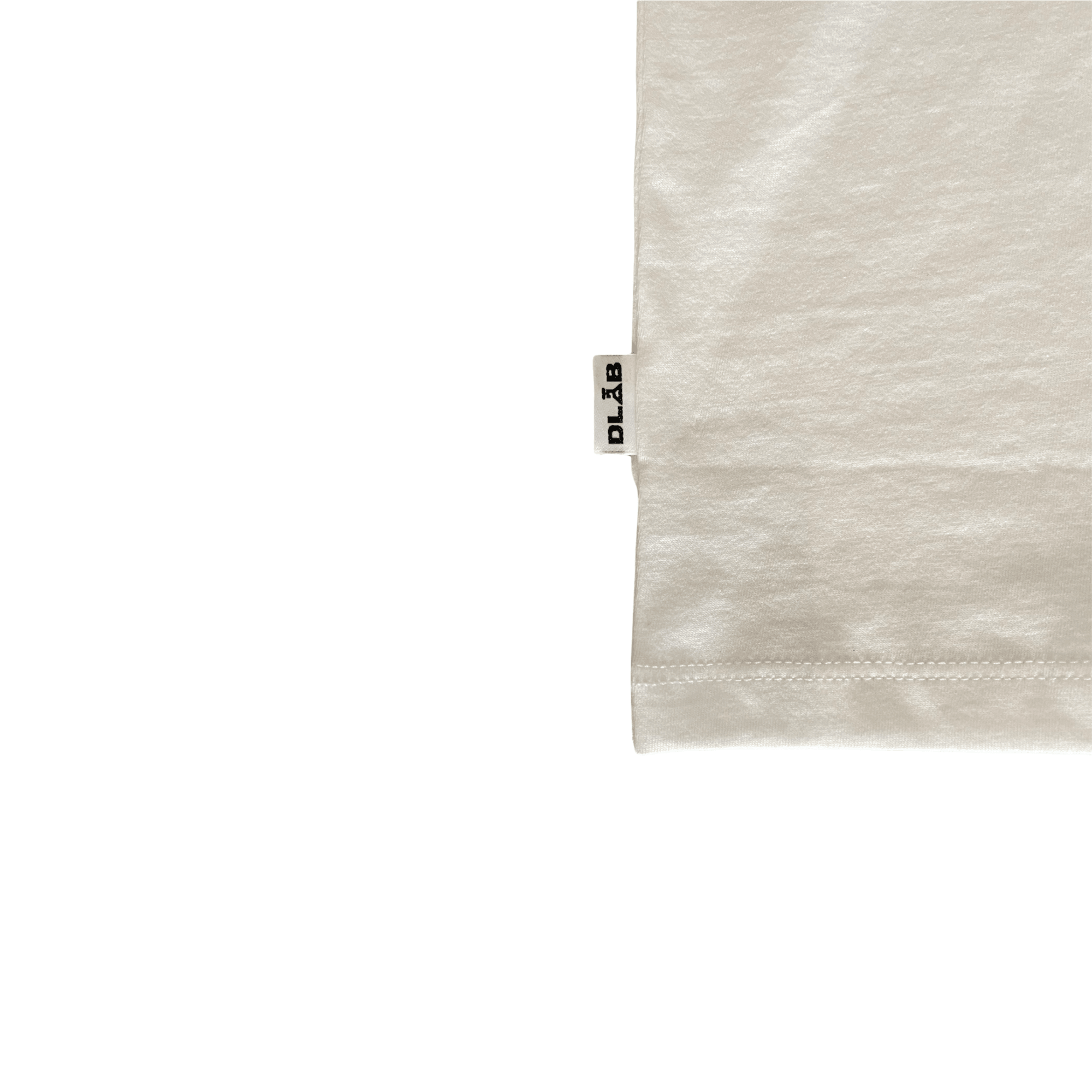 Dlab Essentials White/Navy Logo Tee - DlabStore